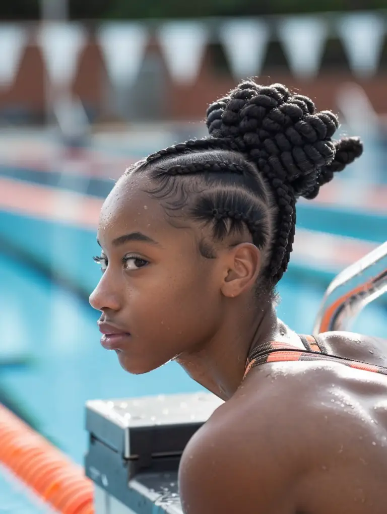 33 Trendy Swim Hairstyles for Summer 2024: Styles for Every Swimmer