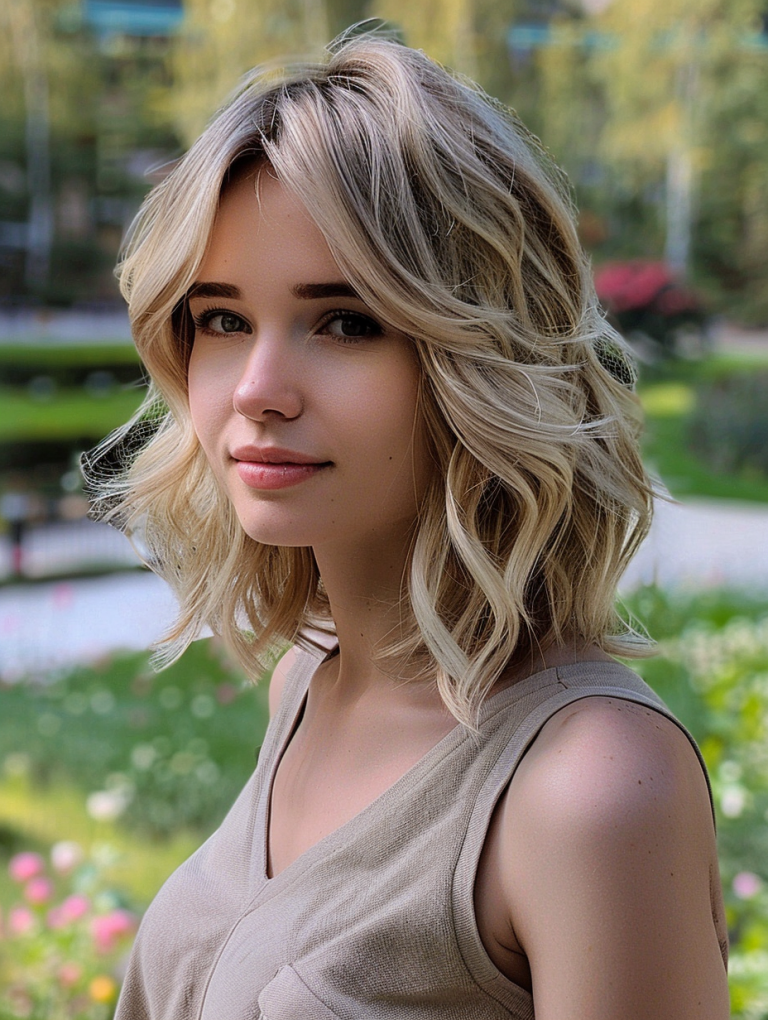 44 Stunning Shoulder Length Haircuts with Bangs for Every Style and