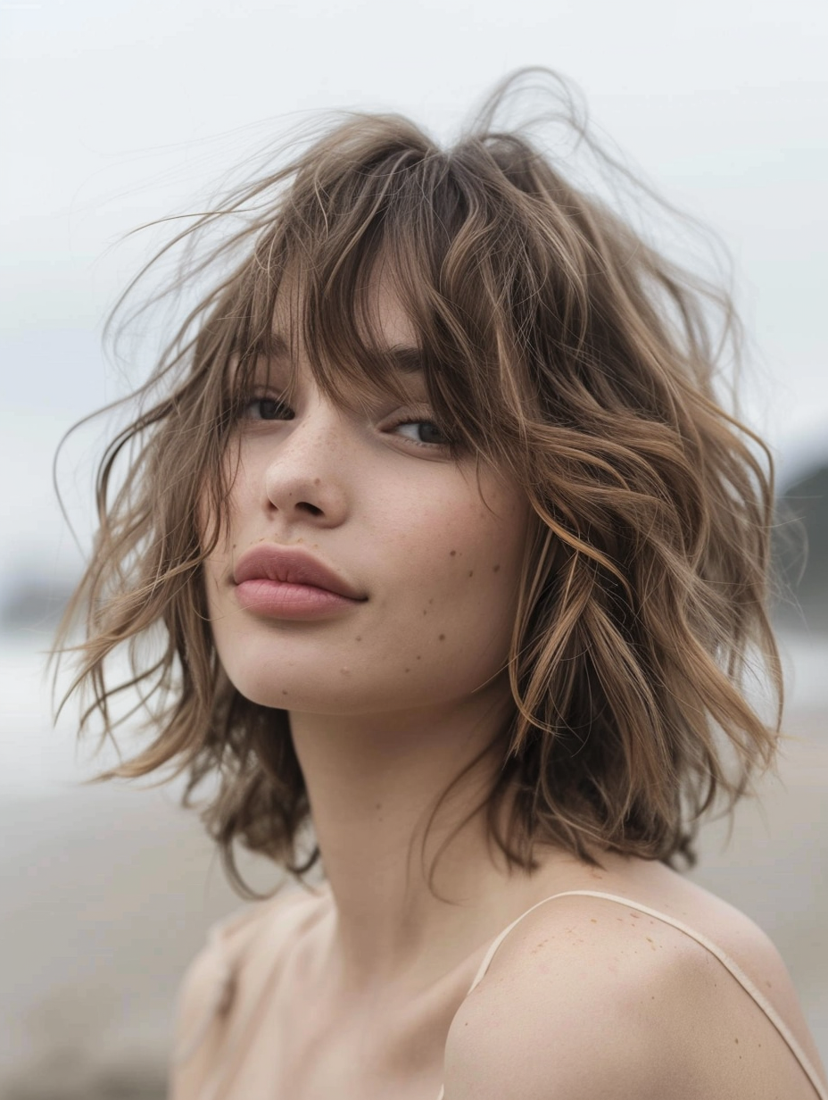25 Curtain Bangs Short Hair Ideas: Trendy Bob & Pixie Cuts for Every ...