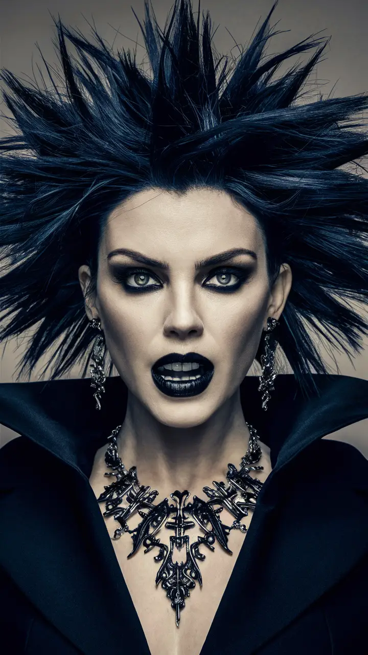 31 Vampire Hairstyles for 2024: Dark, Elegant, and Modern Hair Ideas ...