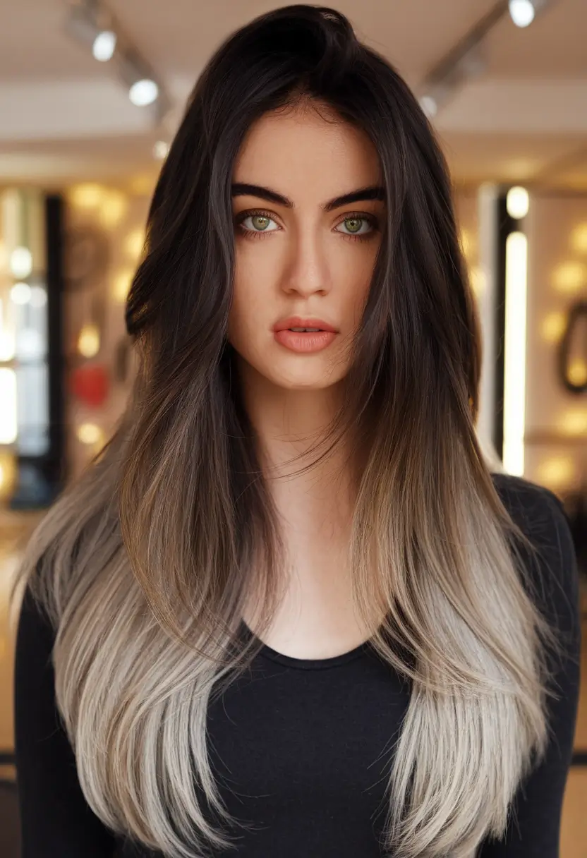 Beautiful Ombre Hair Inspiration - Summer 2025 - Soft Smoke Fade with Mushroom Blonde