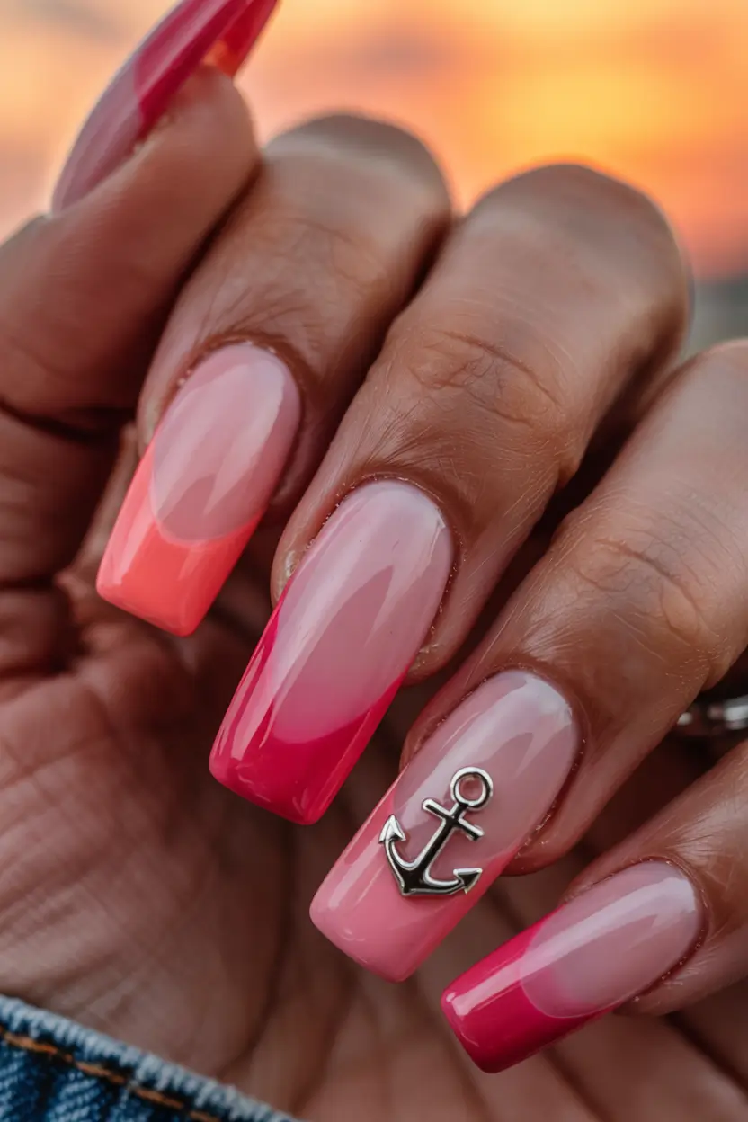 Best July Nail Colors for 2025 Sunkissed Sailor