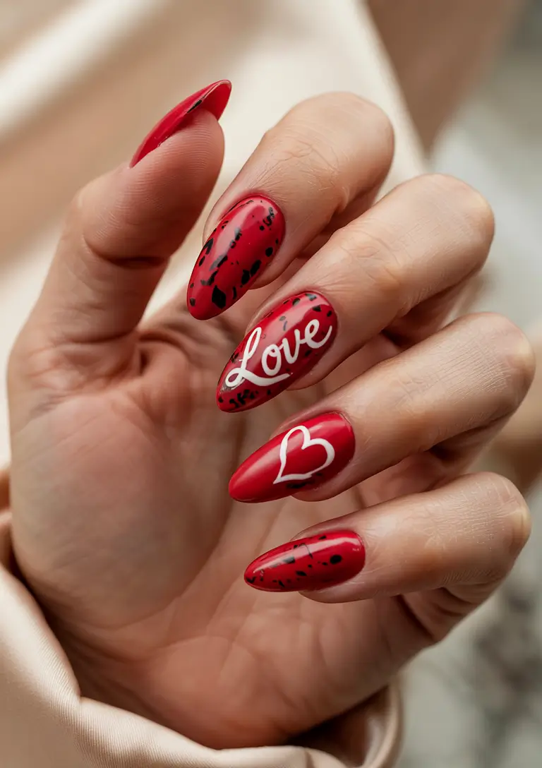 Best July Nail Colors for 2025 Love Letter Red