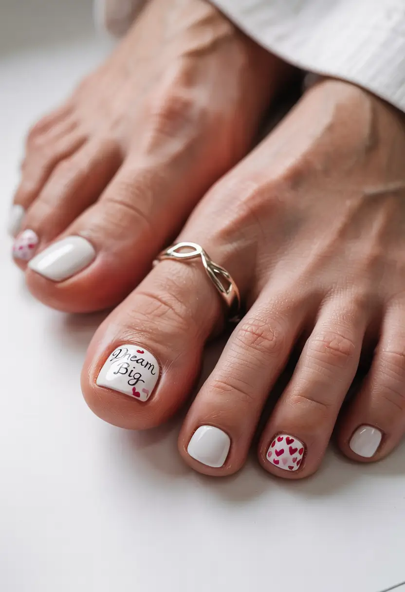 cute summer toe nails for 2025 Dream Big Vibes
