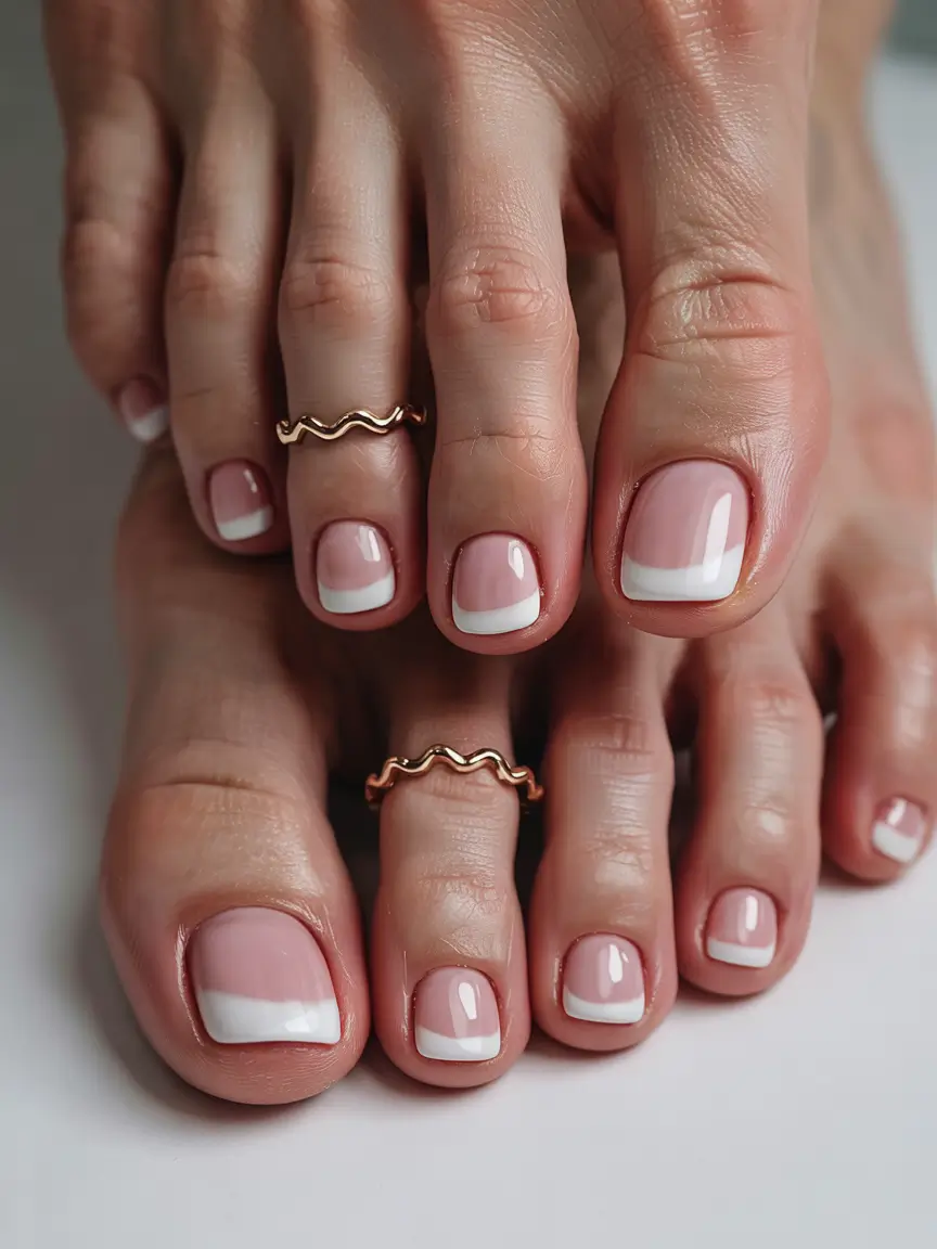 june-toe-nails-ideas-2025-classic-french-tip-minimal
