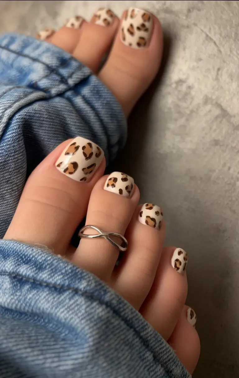 june-toe-nails-ideas-2025-playful-leopard-print-for-everyday-baddie