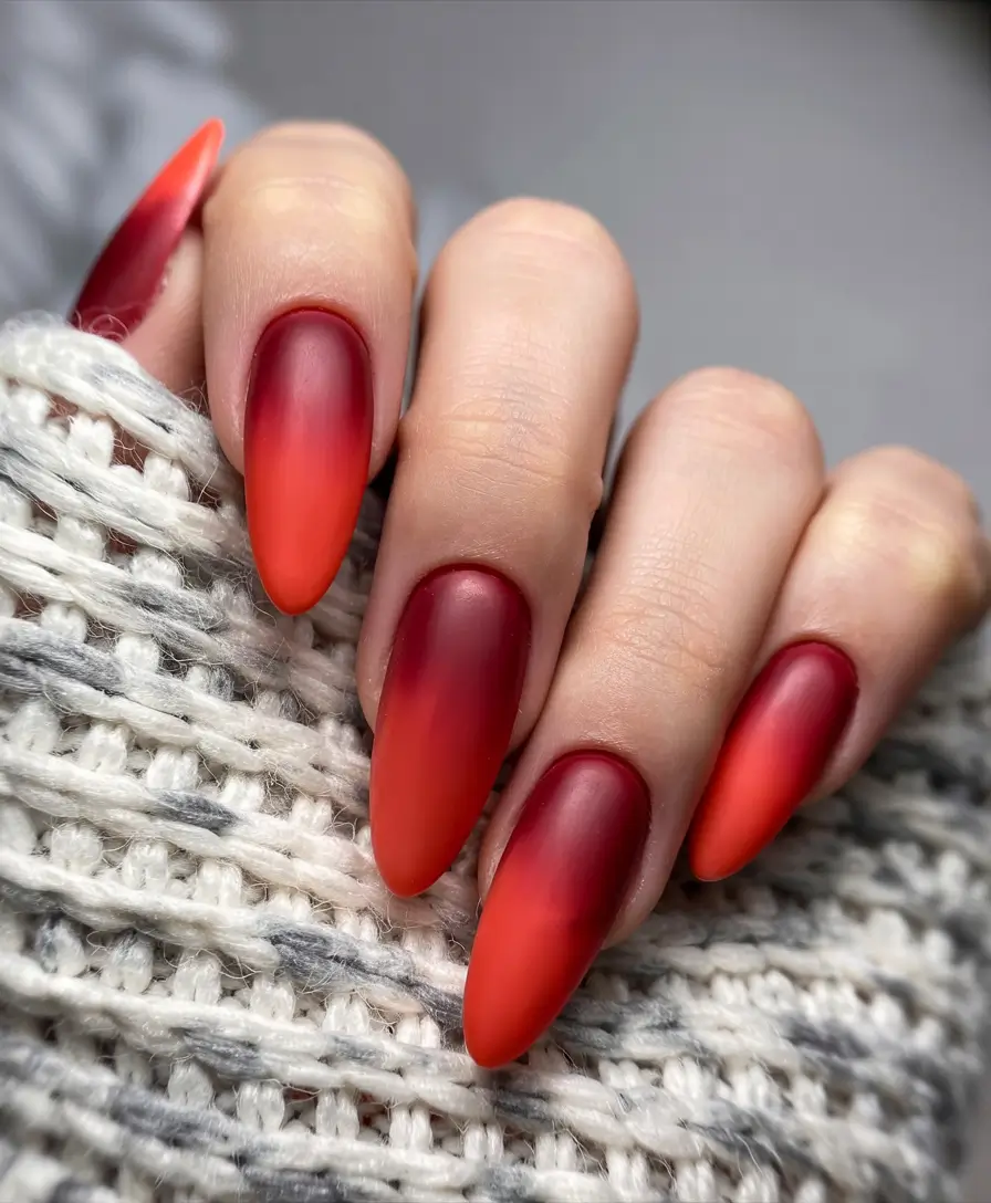 Ombre Looks for Summer 2025 Matte Ember Almonds