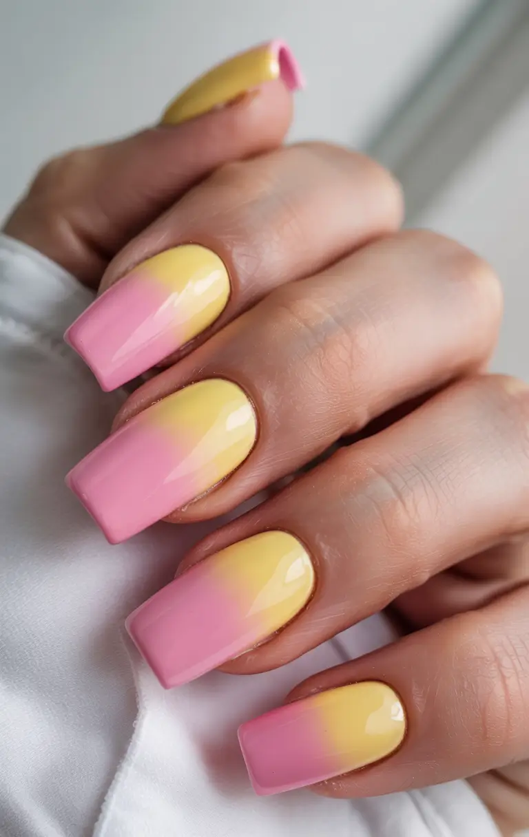 Ombre Looks for Summer 2025 Pastel Lemonade Dream