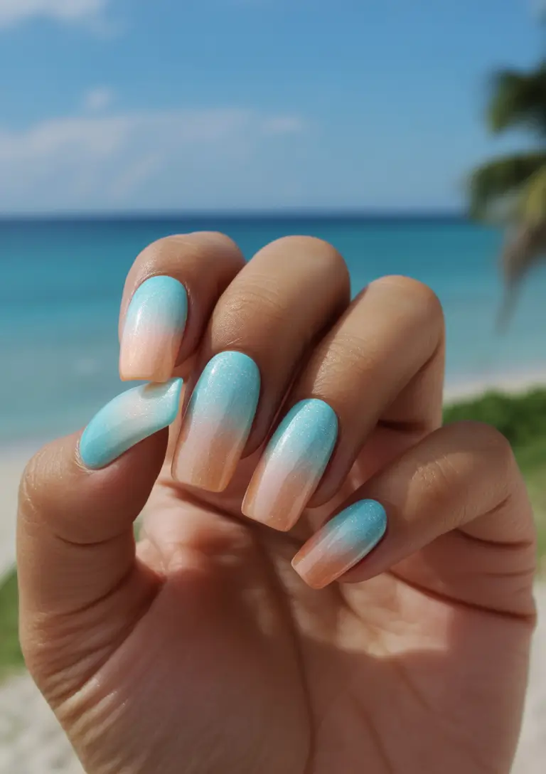 Ombre Looks for Summer 2025 Coastal Fade with Coral Sands