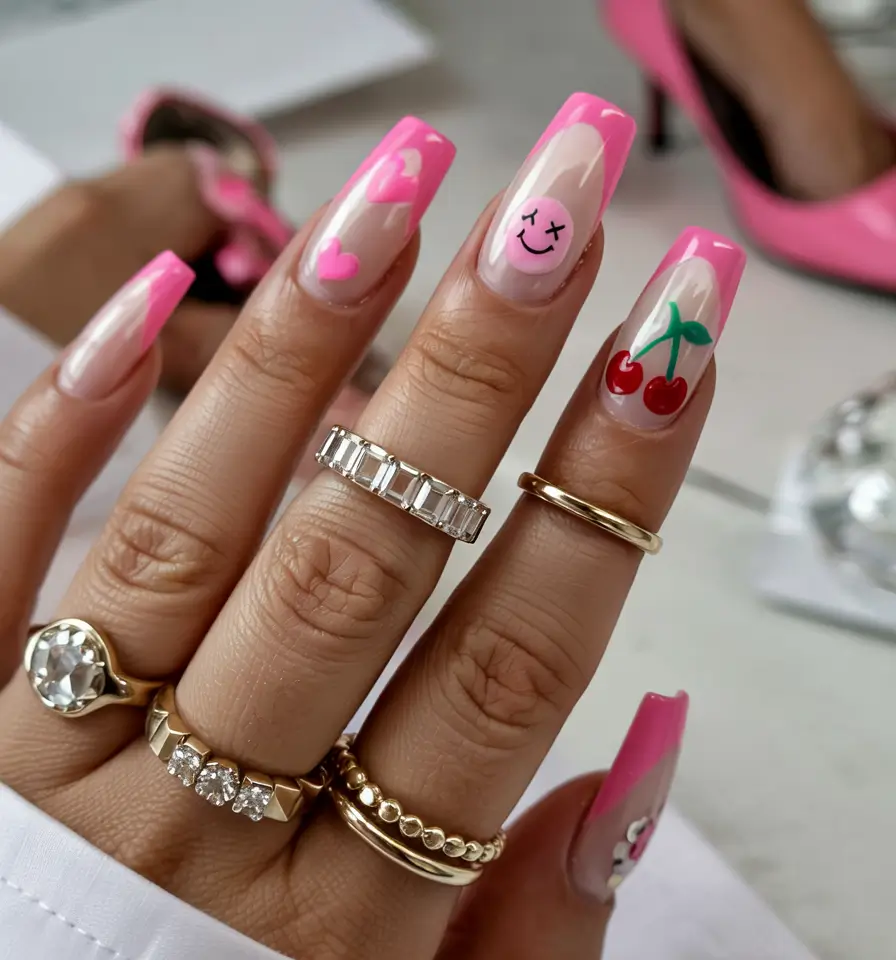 summer acrylic nail ideas 2025 summer-splendor-acrylics-hands-on-magic-g dome-set