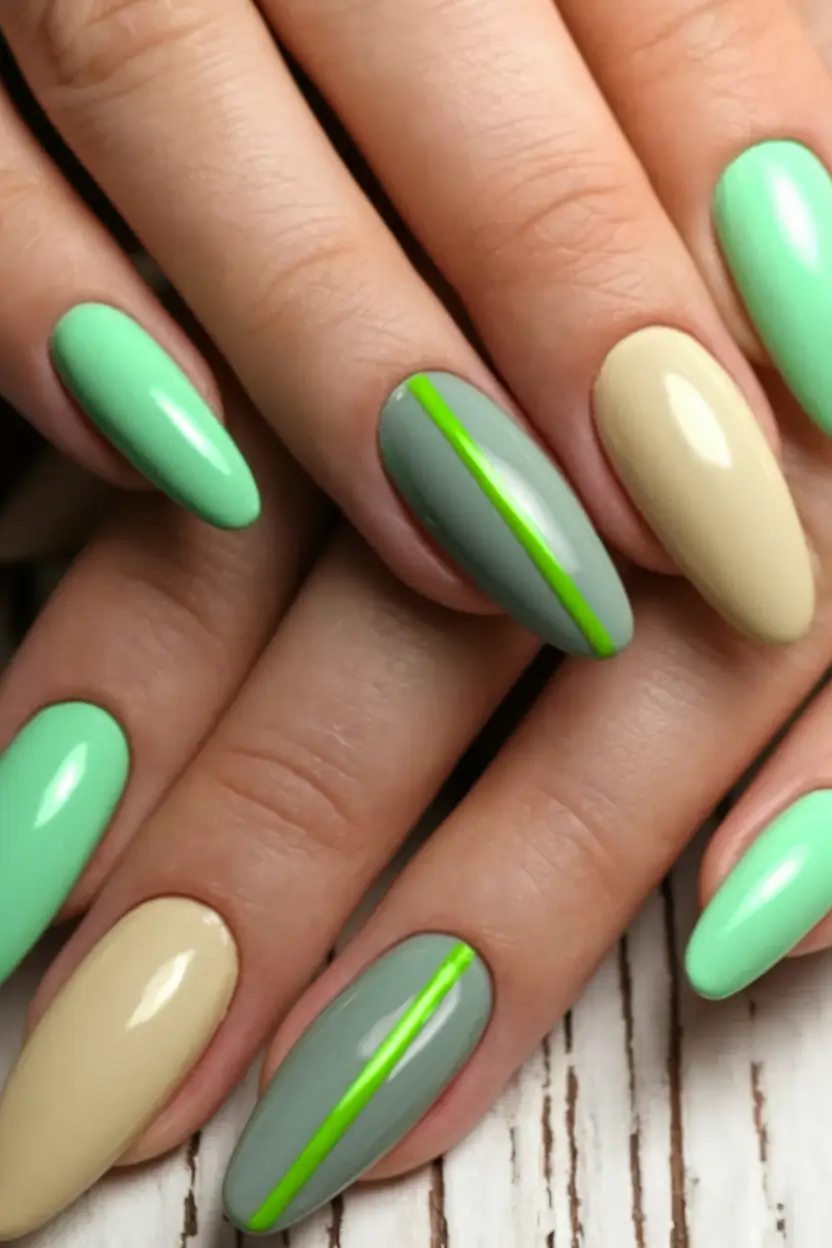 Top Nail Colors for Summer 2025 Earthy Citrus Mix-Up