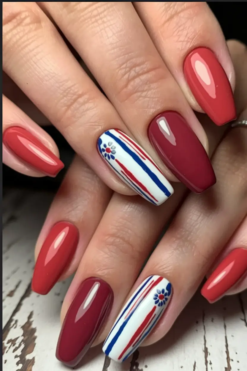 Top Nail Colors for Summer 2025 Americana Chic With a Twist